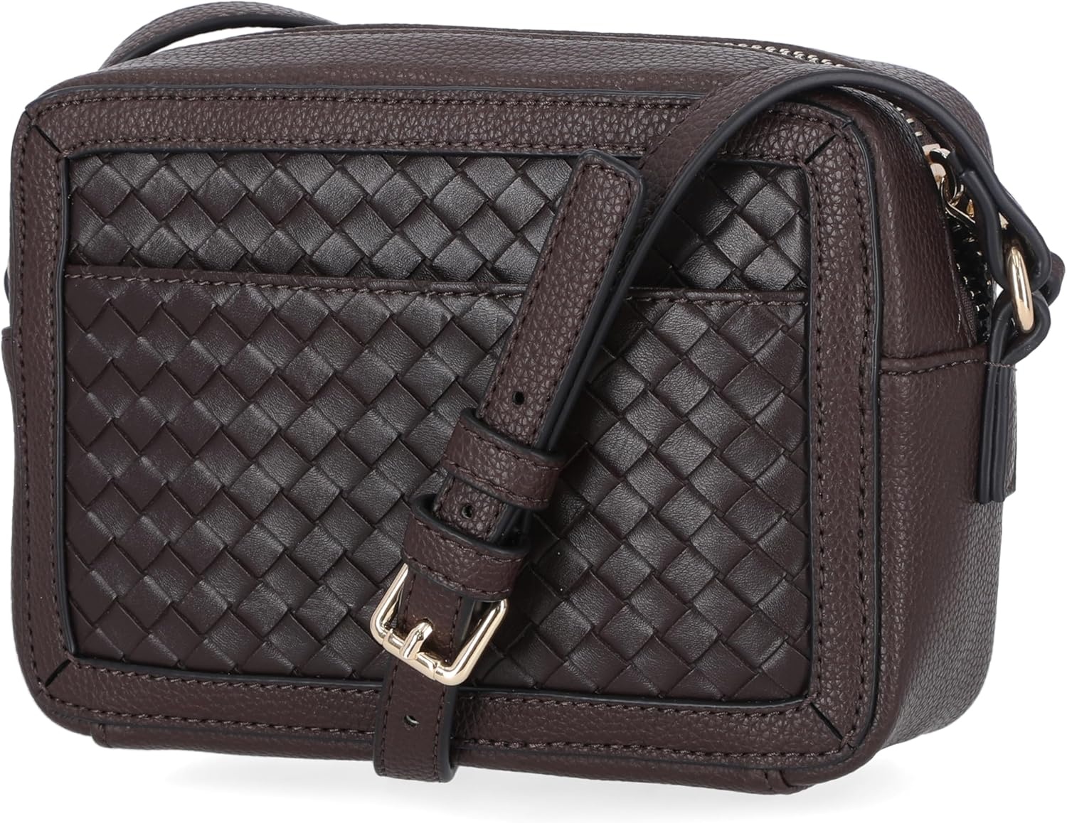 image:imageNautica Womens Candid Camera Adjustable Crossbody BagOn the Boarder Espresso