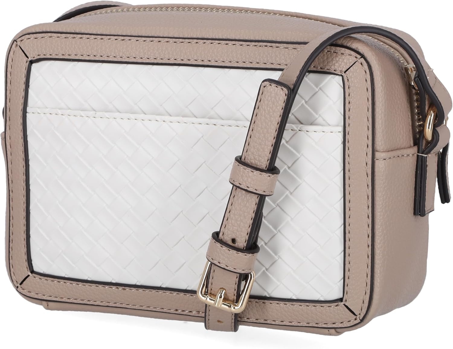 image:imageNautica Womens Candid Camera Adjustable Crossbody BagOn the Boarder WhiteMushroom