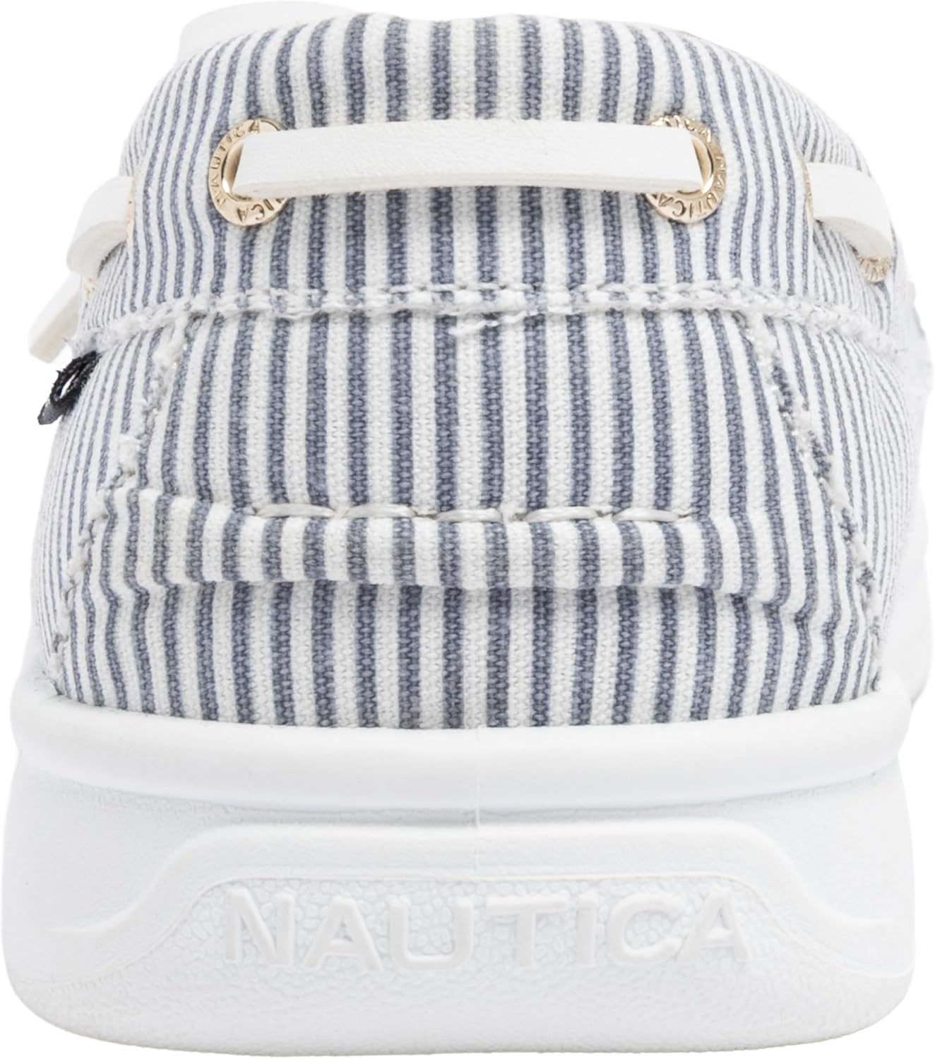 image:imageNautica Womens Casual Boat Shoes MocToe Loafers with Cushioned Insole Deck Fashion SneakerBlue White