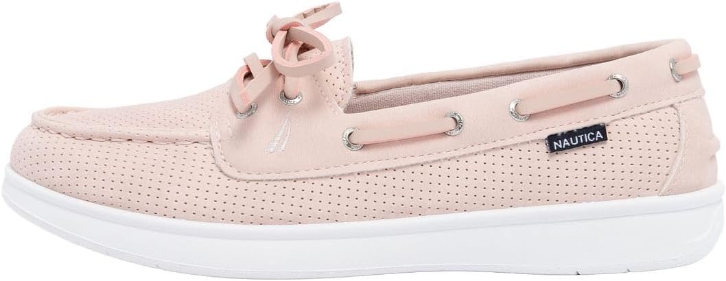 image:imageNautica Womens Casual Boat Shoes MocToe Loafers with Cushioned Insole Deck Fashion SneakerBlush Perf