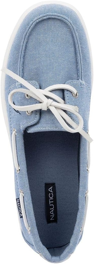 image:imageNautica Womens Casual Boat Shoes MocToe Loafers with Cushioned Insole Deck Fashion SneakerDenim
