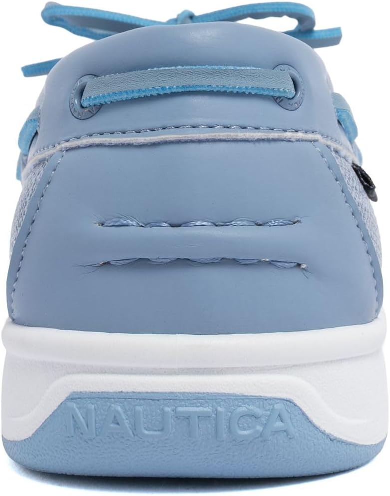 image:imageNautica Womens Casual Boat Shoes MocToe Loafers with Cushioned Insole Deck Fashion SneakerDusty Blue