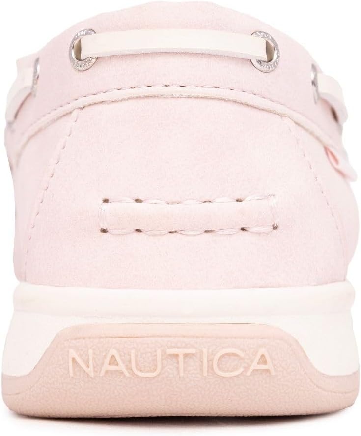 image:imageNautica Womens Casual Boat Shoes MocToe Loafers with Cushioned Insole Deck Fashion SneakerPink Nubuck