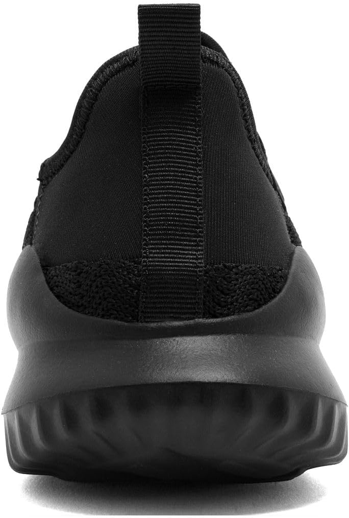 image:imageNautica Womens Casual Fashion Sneakers Comfortable Walking Shoes with Knit Upper and Cushioned SupportBlack Monodanville