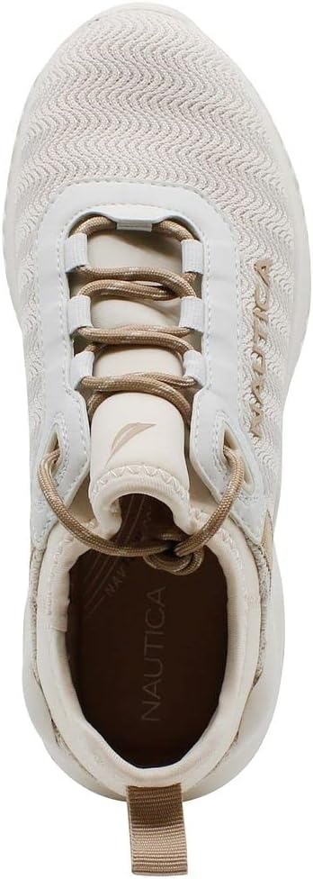 image:imageNautica Womens Casual Fashion Sneakers Comfortable Walking Shoes with Knit Upper and Cushioned SupportDanvillenude