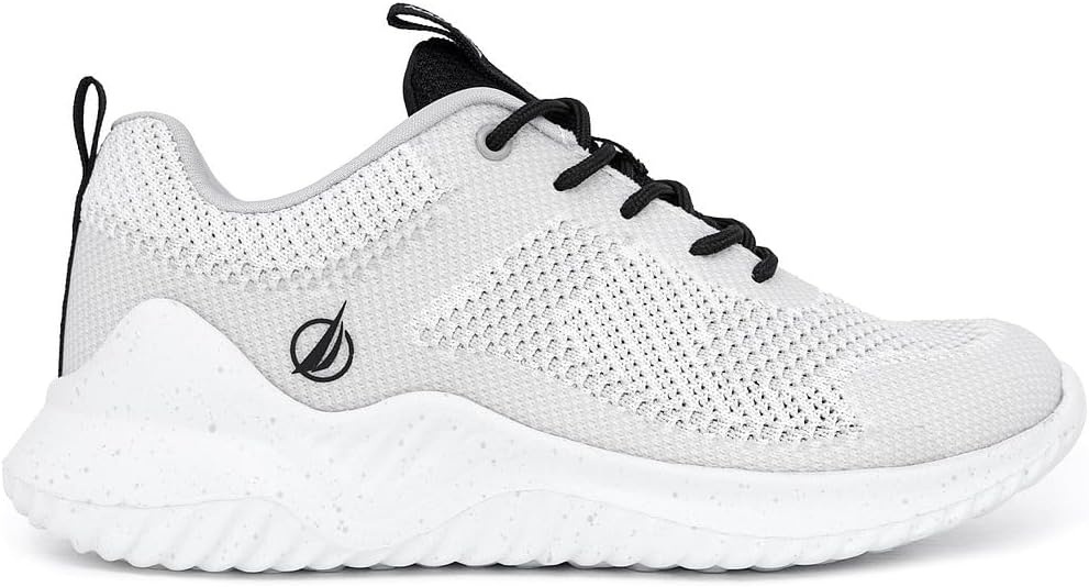 image:imageNautica Womens Casual Fashion Sneakers Comfortable Walking Shoes with Knit Upper and Cushioned SupportGreykenyo