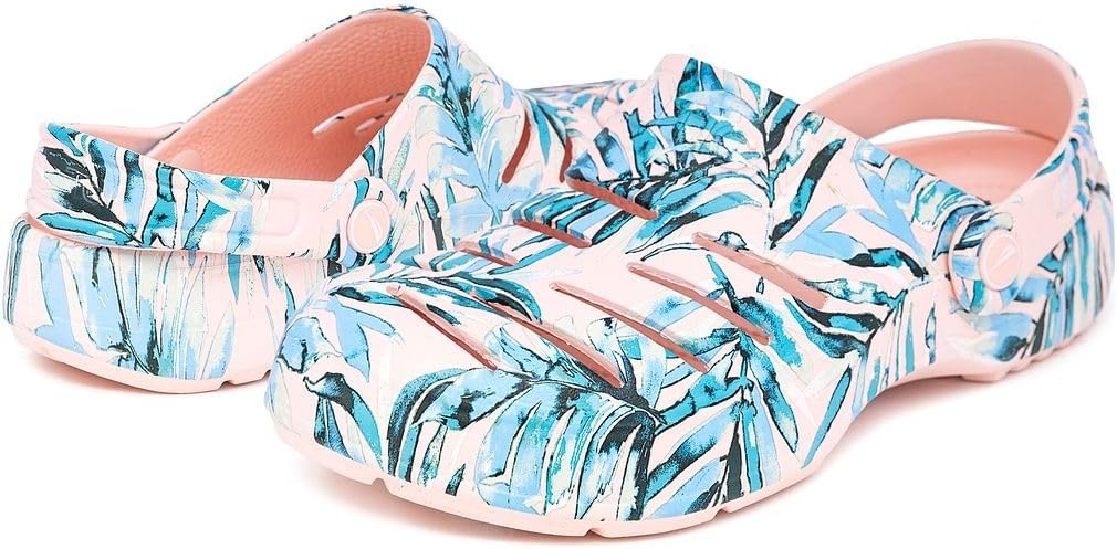 image:imageNautica Womens Classic SlipOn Clogs Comfortable Crafted Clog Water Shoes for Garden and Casual WearBlush Palm