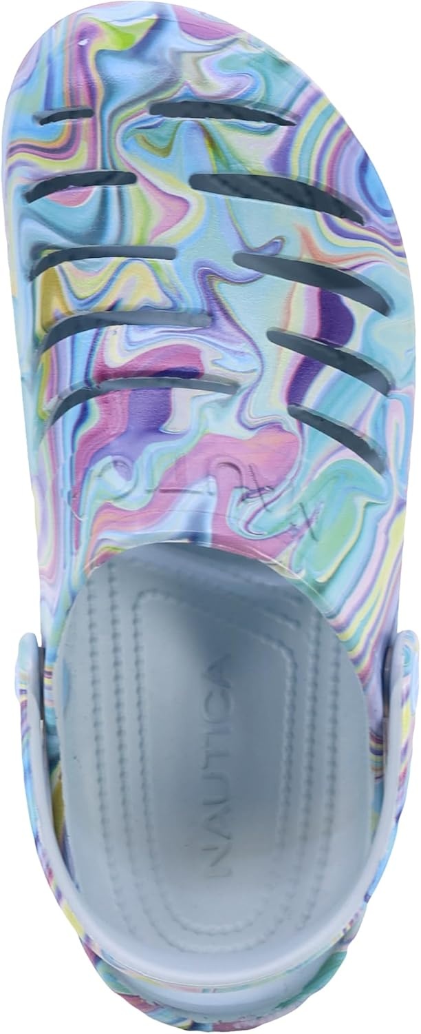 image:imageNautica Womens Classic SlipOn Clogs Comfortable Crafted Clog Water Shoes for Garden and Casual WearPsychedelic