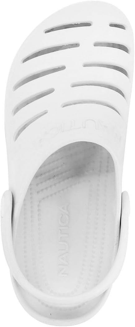 image:imageNautica Womens Classic SlipOn Clogs Comfortable Crafted Clog Water Shoes for Garden and Casual WearWhite