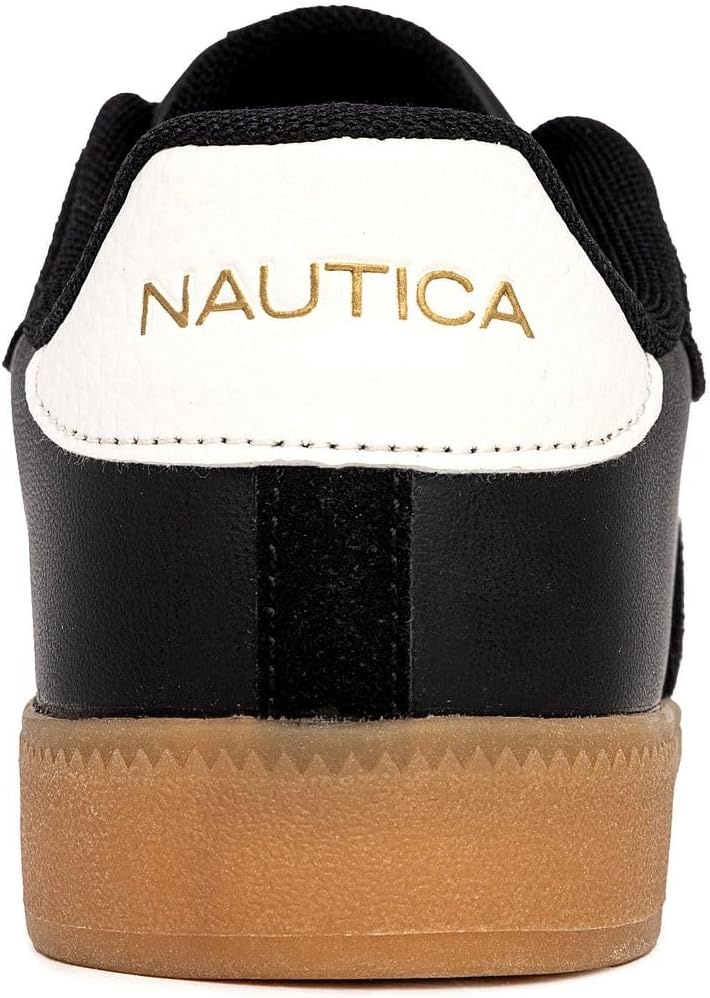 image:imageNautica Womens Fashion Sneaker Classic Casual Shoe with Soft Cushion Comfort and Durable Gum Bottom Outsole KeotaBlackkeota