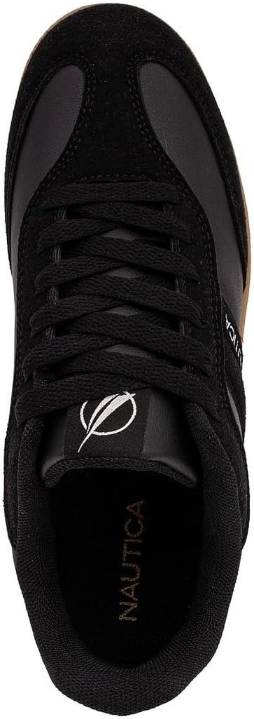 image:imageNautica Womens Fashion Sneaker Classic Casual Shoe with Soft Cushion Comfort and Durable Gum Bottom Outsole KeotaBlackkeota