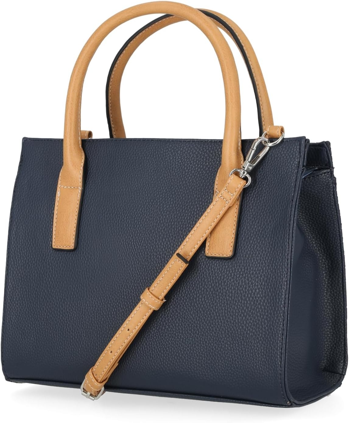 image:imageNautica Womens Sandy Jr Top Handel Satchel with Removable Crossbody StrapIndigo Woven