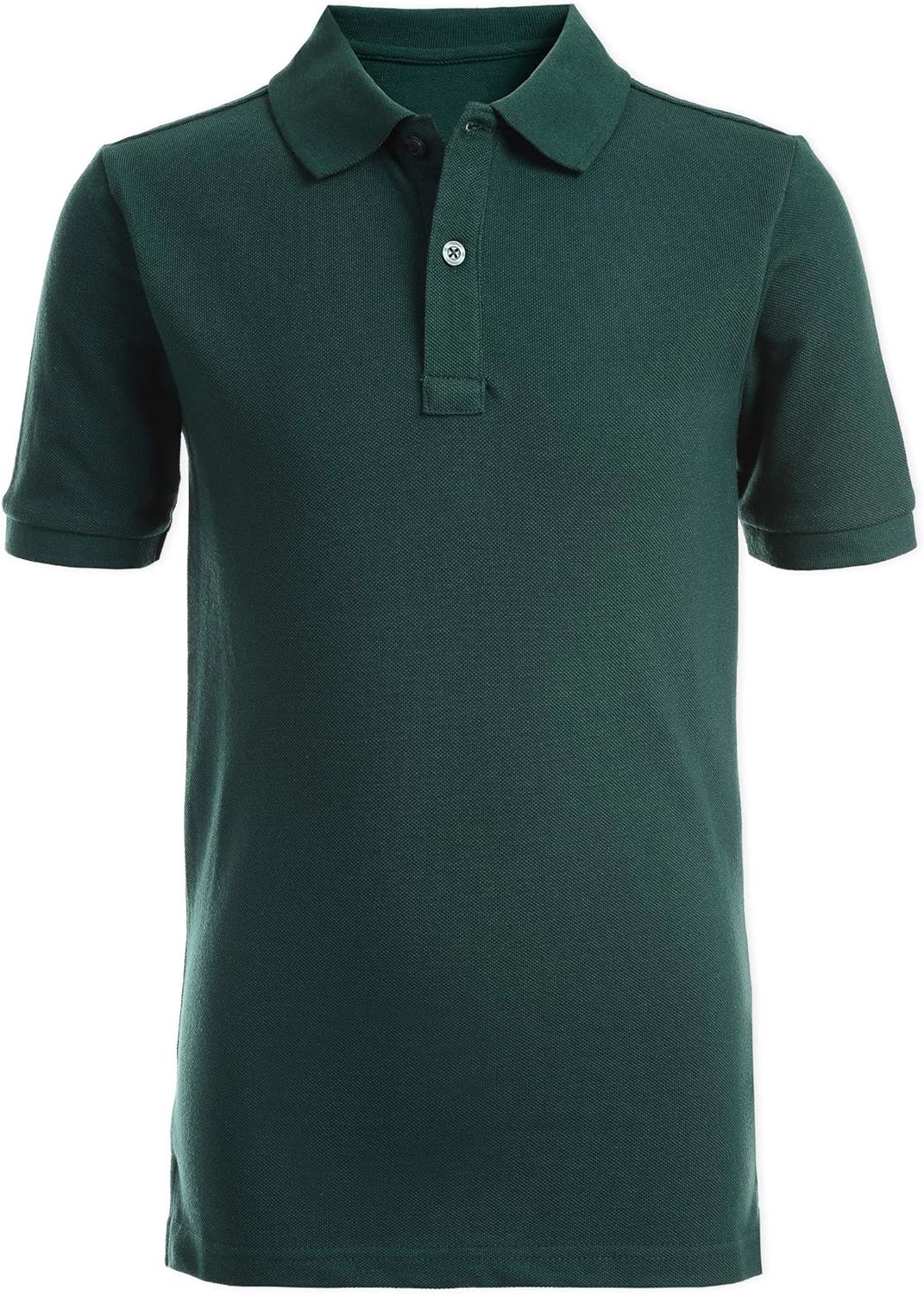 image:imageNautica Young Mens Uniform Short Sleeve Stretch Pique PoloHunter