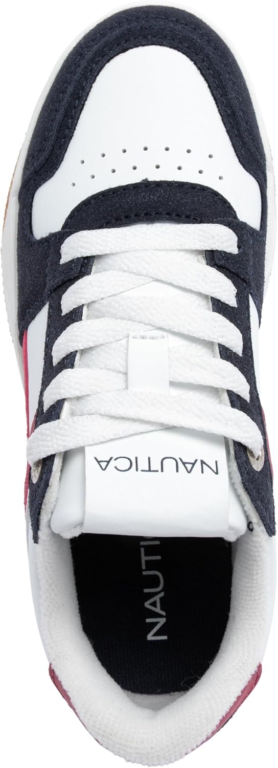 image:imageNautica Youth Athletic Sneakers Comfortable LaceUp Tennis Shoes for Boys and Girls Durable Casual Sport Footwear for School Gym and Daily WearAmericana