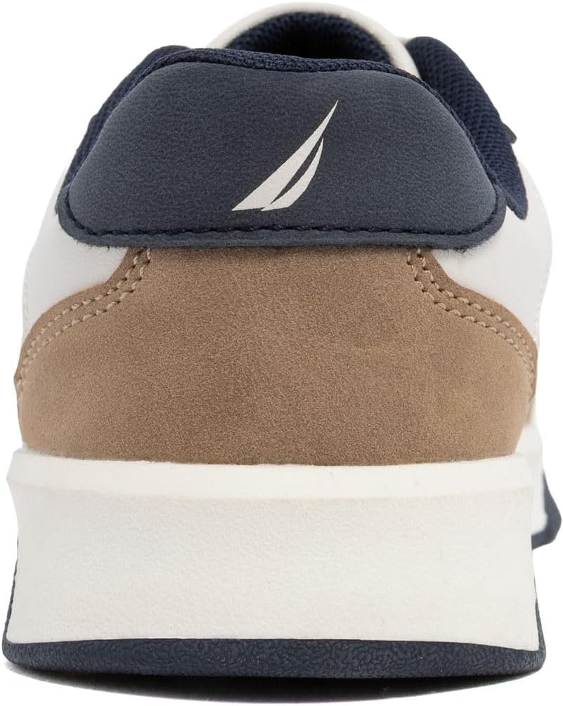image:imageNautica Youth Athletic Sneakers Comfortable LaceUp Tennis Shoes for Boys and Girls Durable Casual Sport Footwear for School Gym and Daily WearBone Navy Tangavie