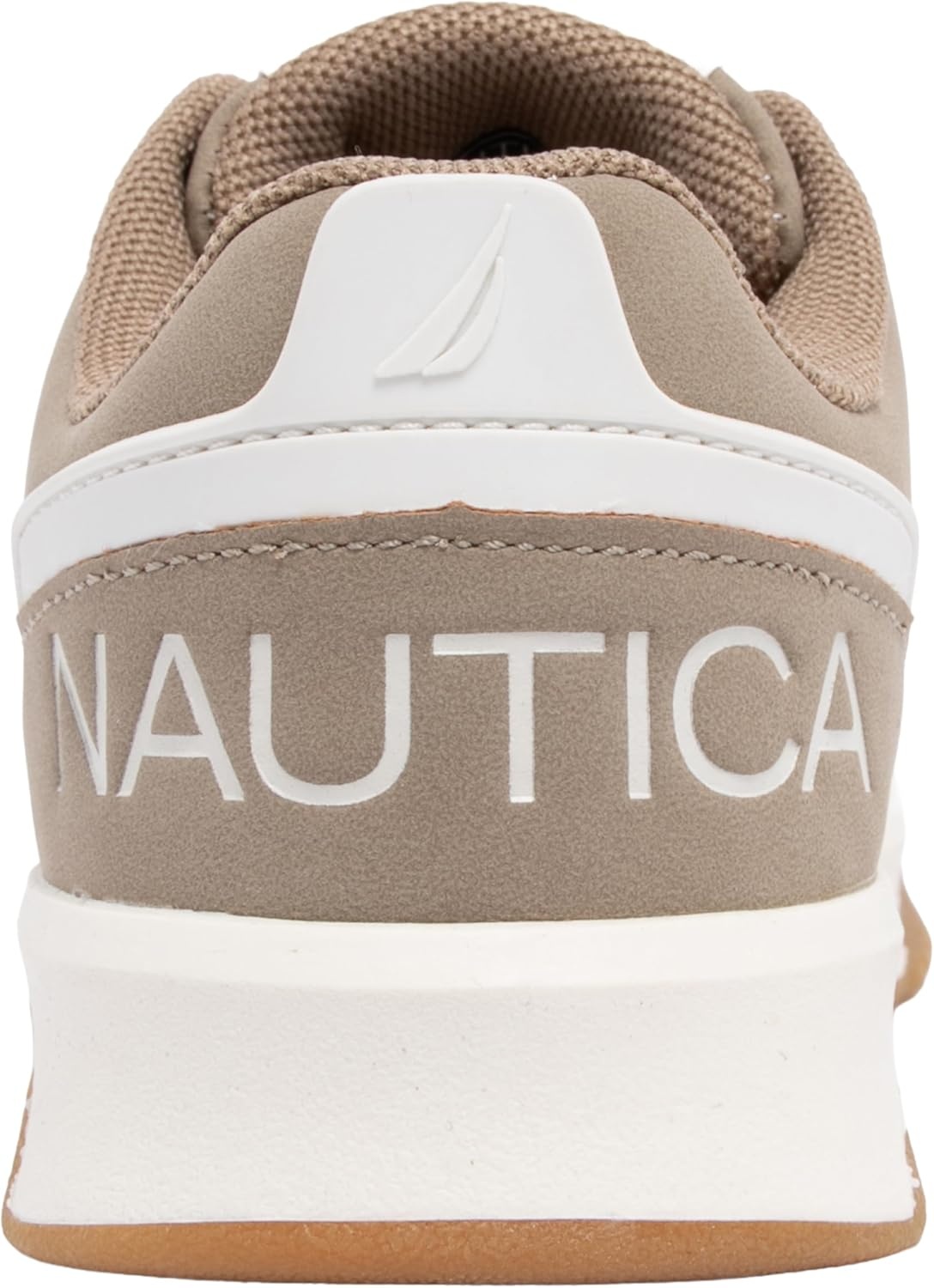 image:imageNautica Youth Athletic Sneakers Comfortable LaceUp Tennis Shoes for Boys and Girls Durable Casual Sport Footwear for School Gym and Daily WearMushroom Bone