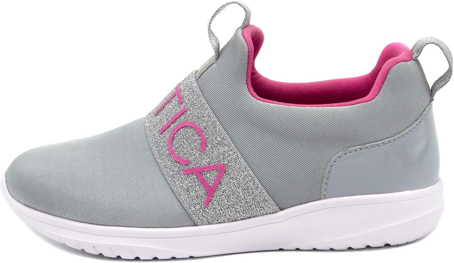 image:imageNautica Youth Girls SlipOn Athletic Sneakers Stylish Running and Tennis Shoes for Little and Big KidsGrey