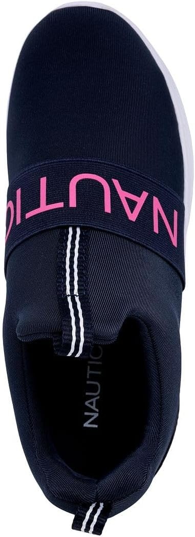 image:imageNautica Youth Girls SlipOn Athletic Sneakers Stylish Running and Tennis Shoes for Little and Big KidsNavyPink