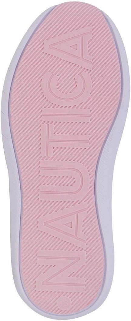 image:imageNautica Youth Girls SlipOn Athletic Sneakers Stylish Running and Tennis Shoes for Little and Big KidsPink Rainbow Metallic
