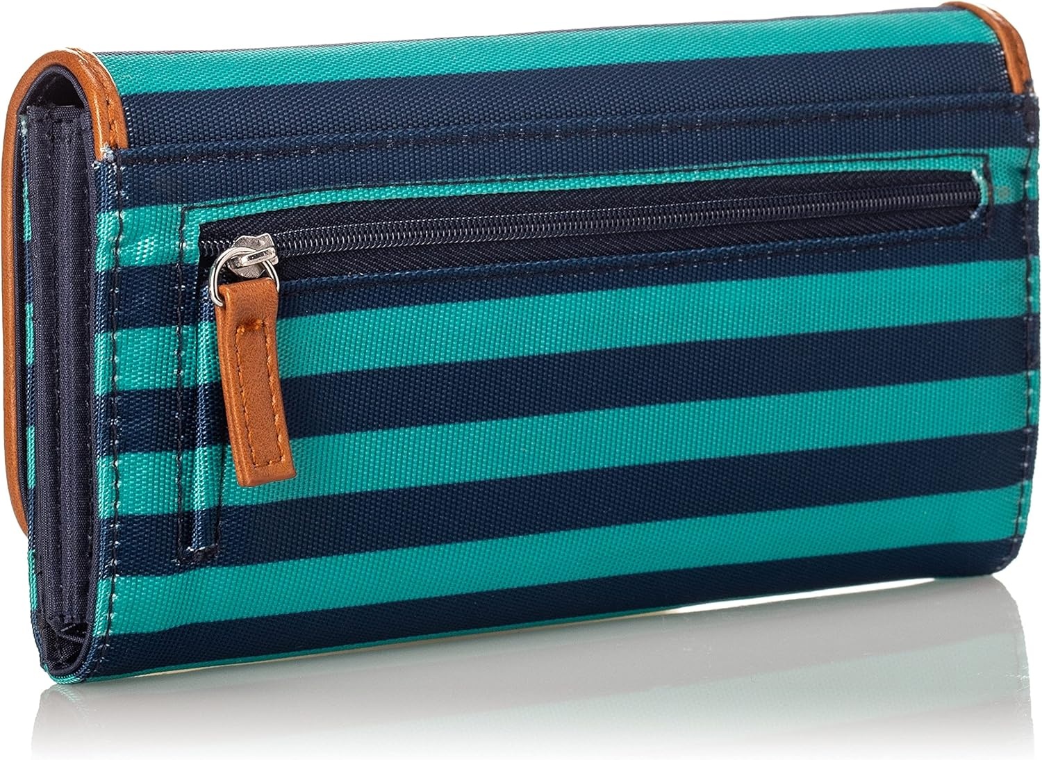 image:imageNautica womens The Perfect Carry All Money Manager Wallet Organizer with RFID Blocking Wallet The Perfect Carry AllSpectra Green