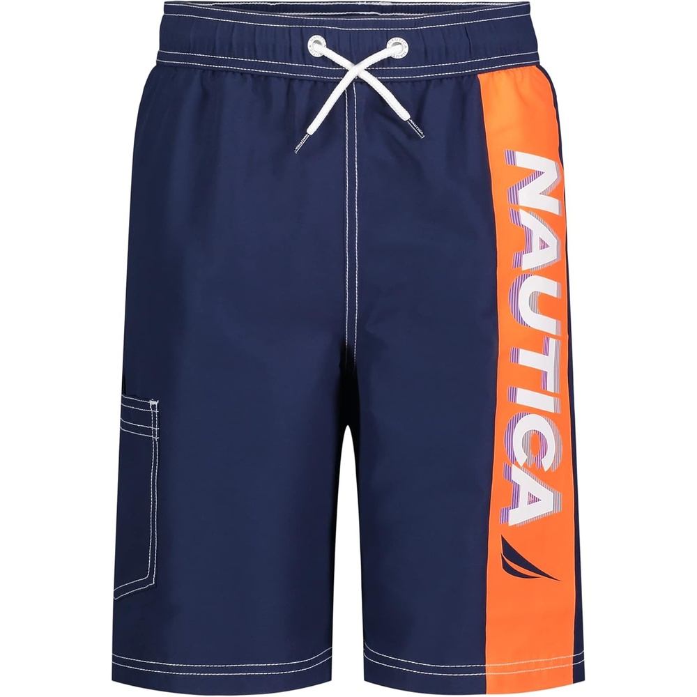 image:imageNautica Boys 47 Swim TrunkIn Motion J Navy