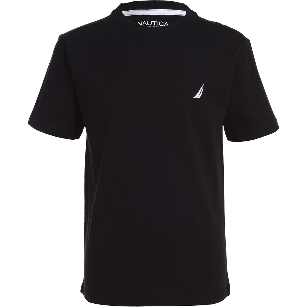 image:imageNautica Boys Legacy Short Sleeve Crew Neck TShirtLegacy Black