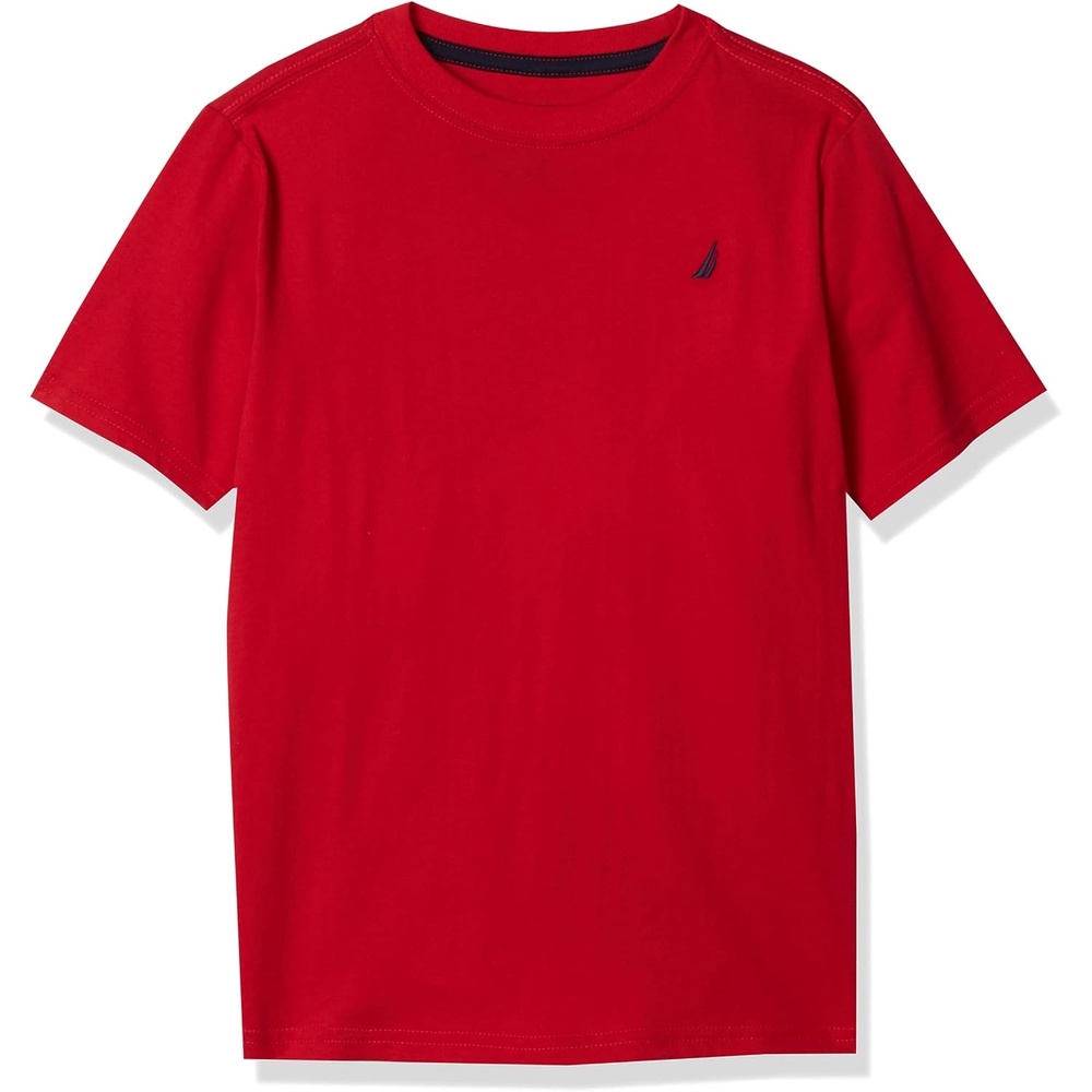 image:imageNautica Boys Legacy Short Sleeve Crew Neck TShirtLegacy Carmine