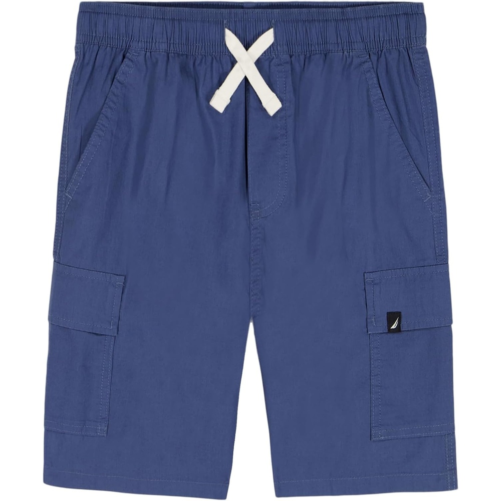 image:imageNautica Boys Pullon Cargo Shorts Drawstring ClosureTrue Navy
