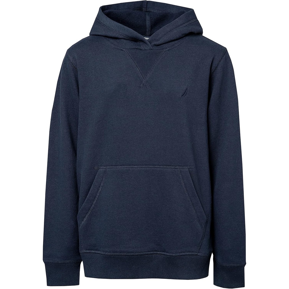 image:imageNautica Boys Pullover Fleece Hoodie SweatshirtNavy