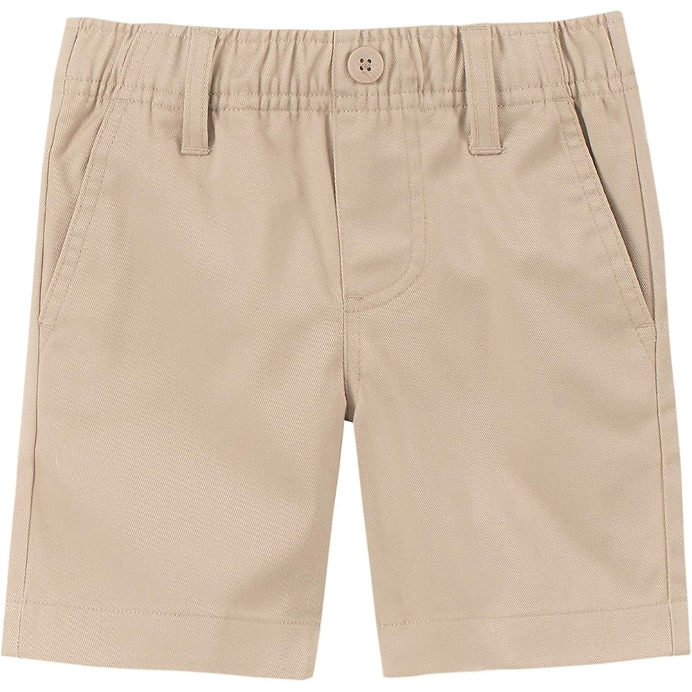 image:imageNautica Boys School Uniform Flat Front Twill ShortKhakiPullon