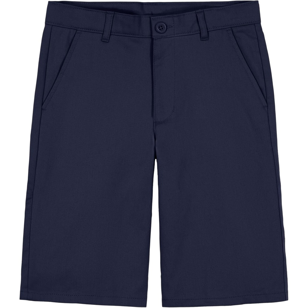 image:imageNautica Boys School Uniform Flat Front Twill ShortNavy Stretch