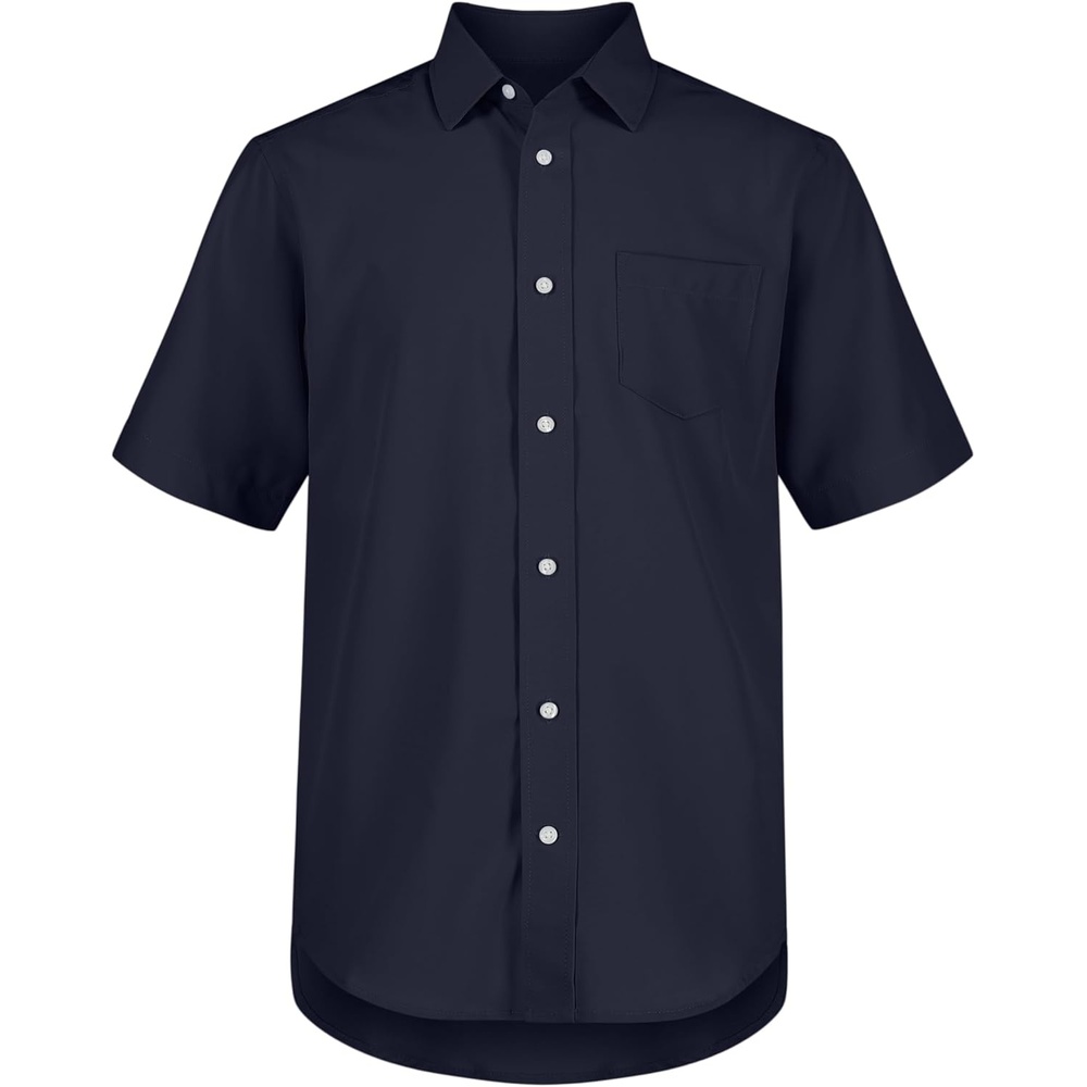 image:imageNautica Boys Short Sleeve Oxford ShirtNavy Performance