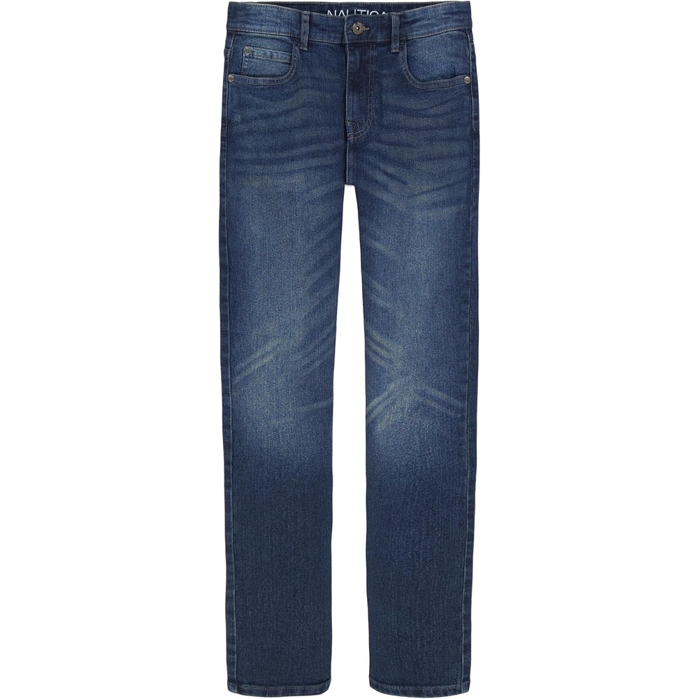 image:imageNautica Boys Skinny Stretch Denim PantMarine Blue