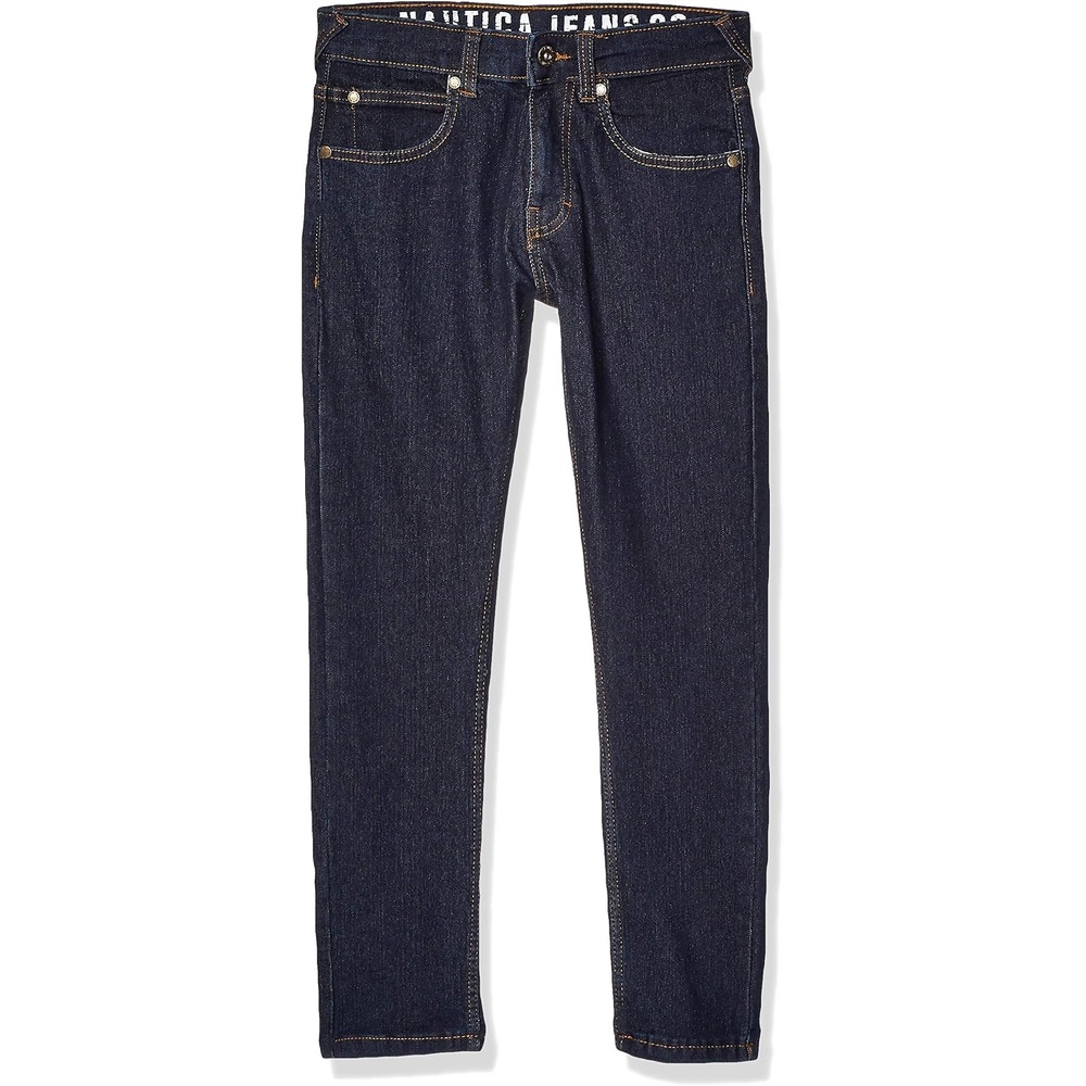 image:imageNautica Boys Skinny Stretch Denim PantNaval Yard Chase