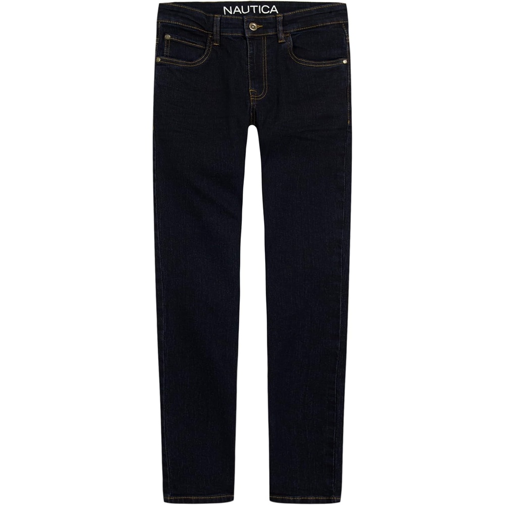 image:imageNautica Boys Skinny Stretch Denim PantNavy Rinse
