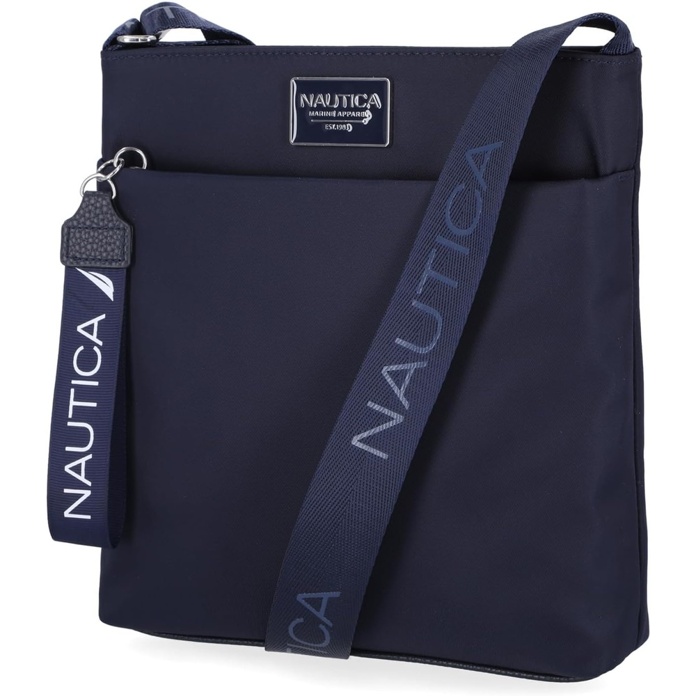 image:imageNautica Diver Nylon Small Womens Crossbody Bag Purse with Adjustable Shoulder StrapIndigo 2