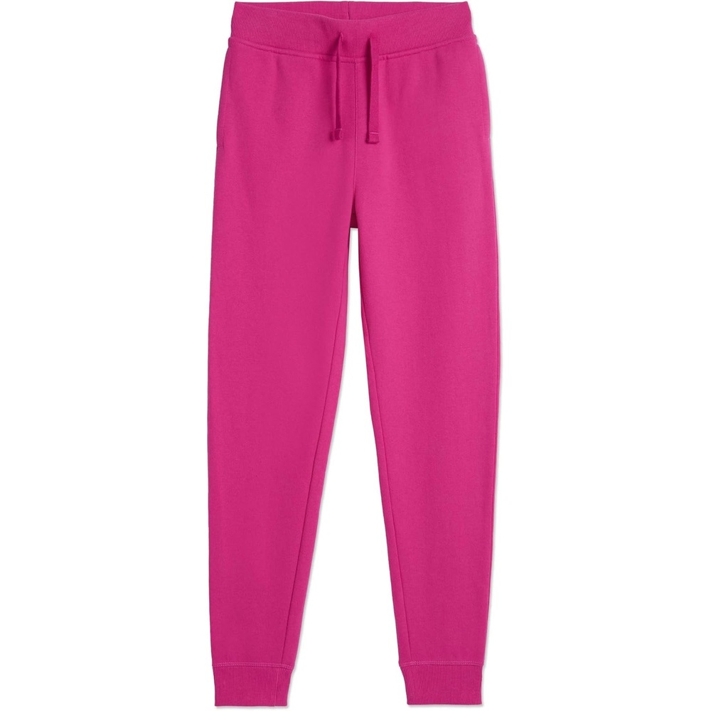 image:imageNautica Girls Fleece Sweatpants Functional Pockets Elastic Waistband amp Drawstring ClosureRose