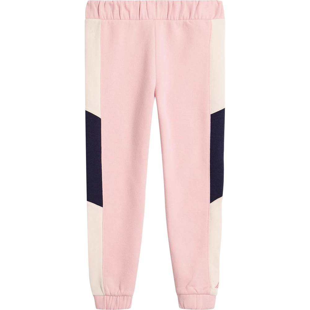 image:imageNautica Girls Logo Sweatpants Fleece Joggers with Ribbed Cuffs amp Functional Side PocketsCoral Blush