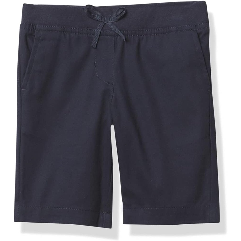 image:imageNautica Girls School Uniform Bermuda Shorts Pullon Fit Stretchy Material Functional PocketsNavy Pullon