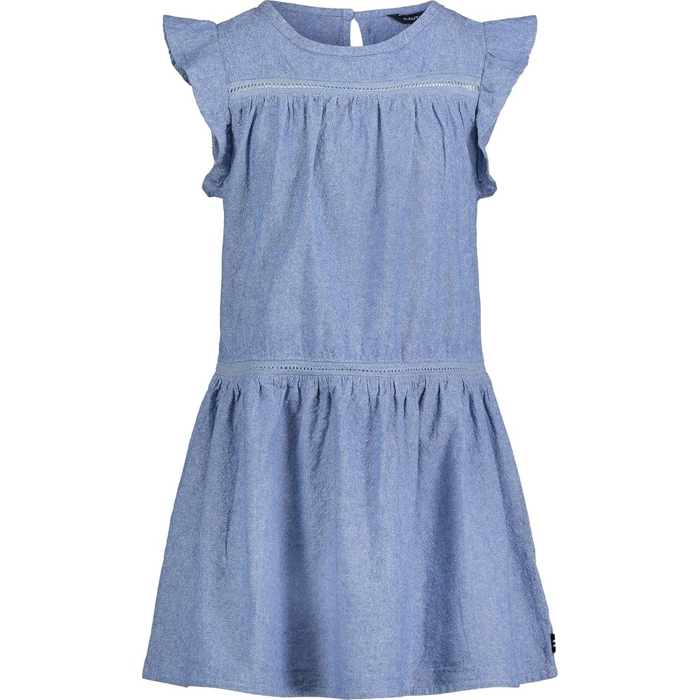 image:imageNautica Girls Short Sleeve Chambray Shirt DressMedium Chambray H06g