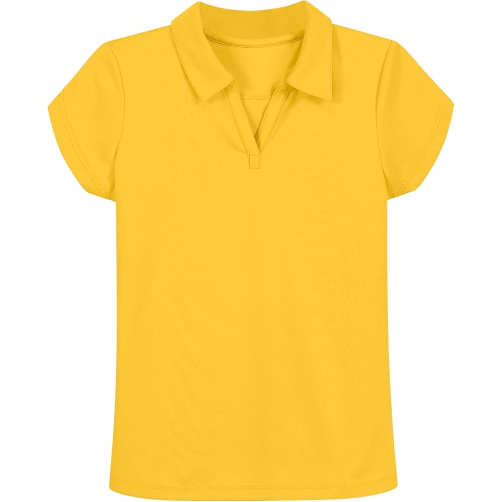 image:imageNautica Girls Short Sleeve Performance PoloGold