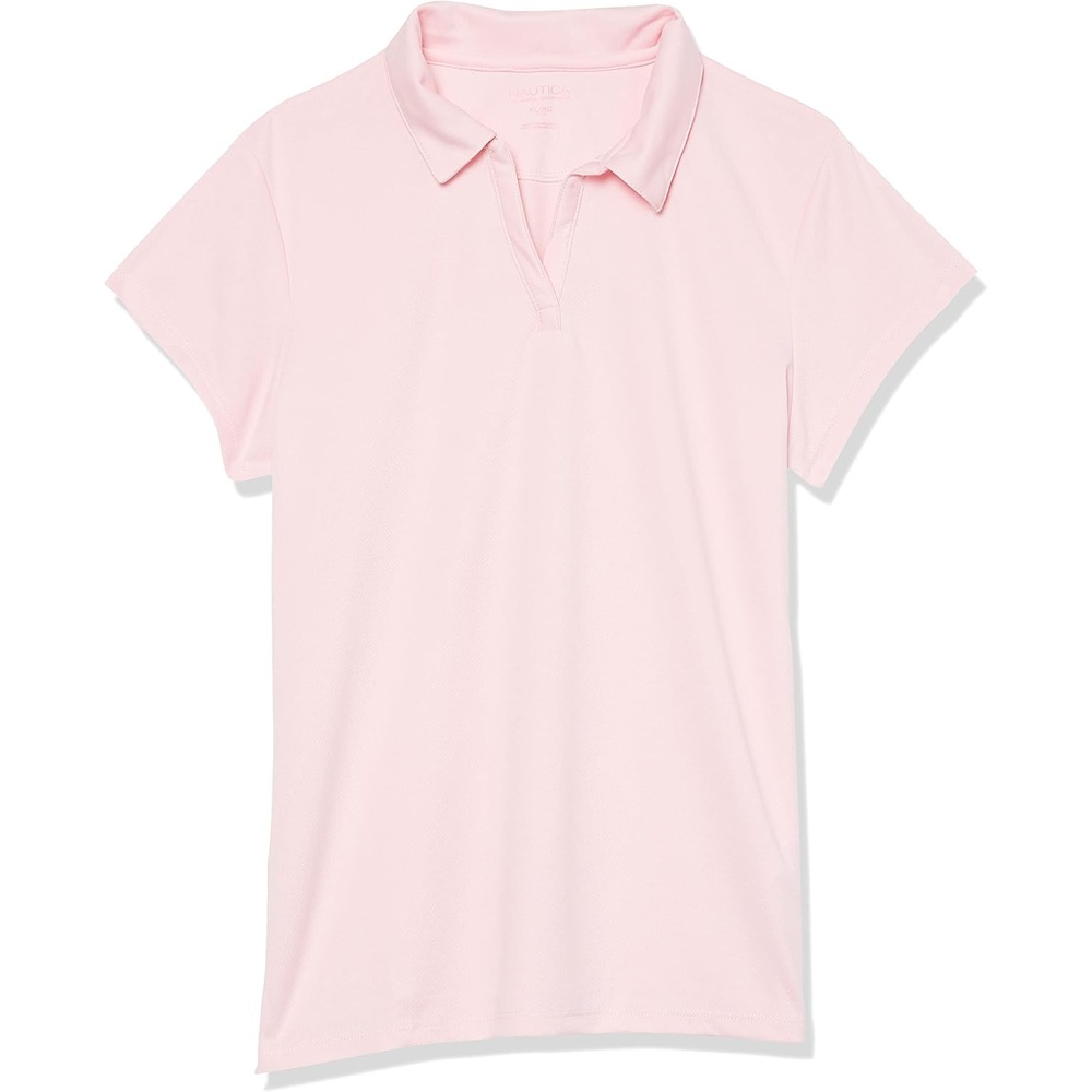 image:imageNautica Girls Short Sleeve Performance PoloLight Pink
