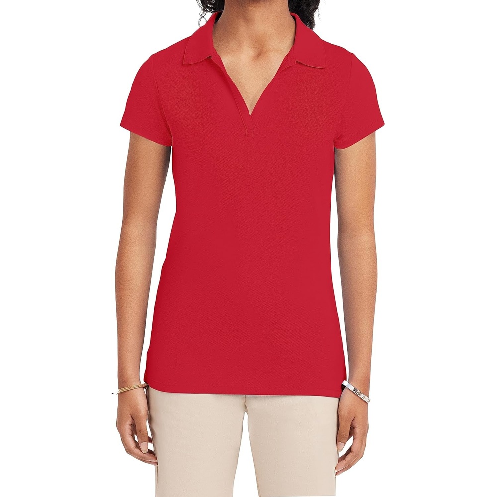 image:imageNautica Juniors Uniform Short Sleeve Performance PoloRed
