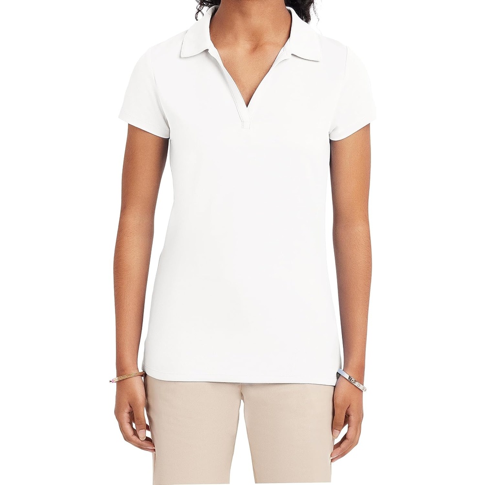 image:imageNautica Juniors Uniform Short Sleeve Performance PoloWhite