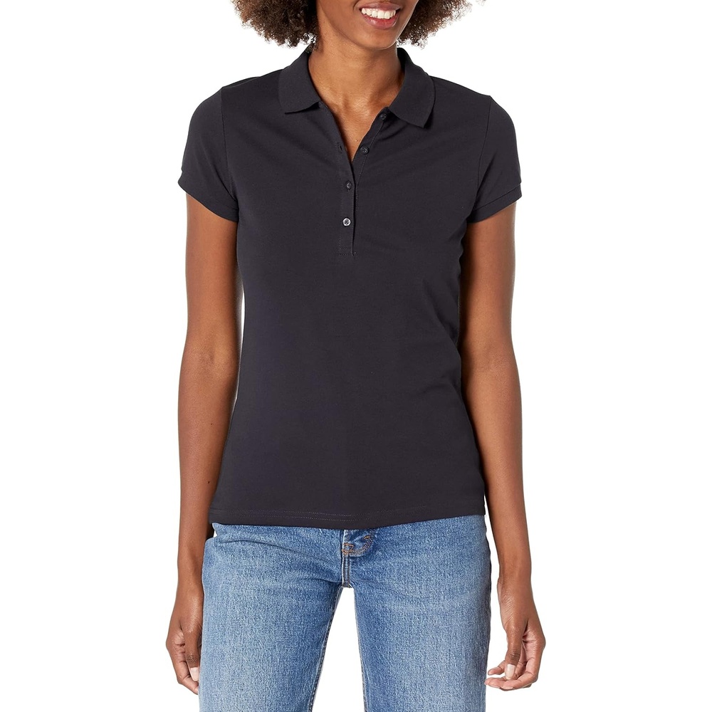 image:imageNautica Juniors Uniform Short Sleeve Pique PoloNavy