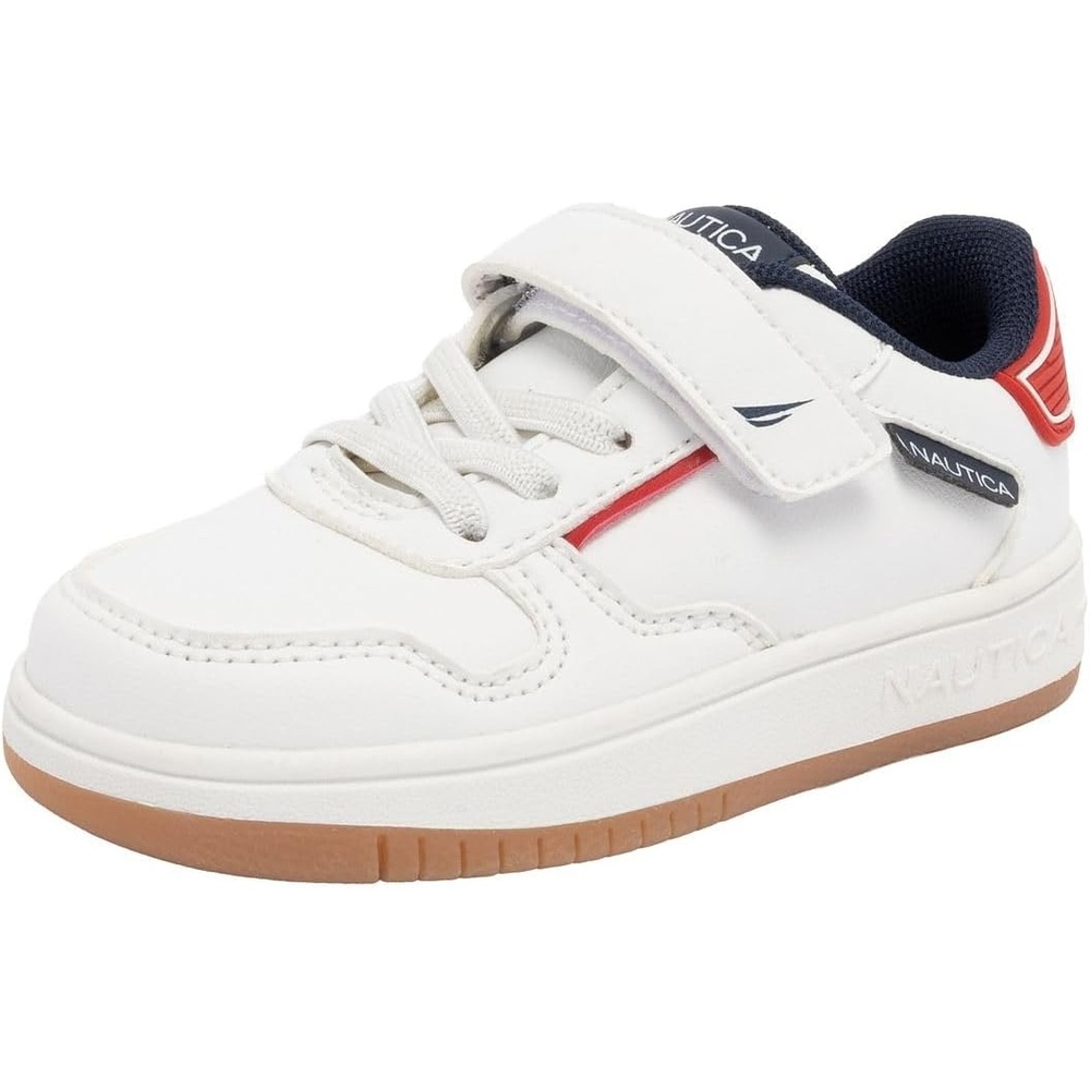 image:imageNautica Kids Adjustable Strap Shoes Comfortable Casual Sneakers for Boys and Girls Toddlers amp Little KidsAmericana