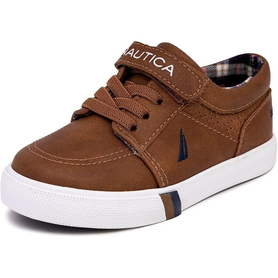 image:imageNautica Kids Adjustable Strap Shoes  Comfortable Casual Sneakers for Boys and Girls Toddlers amp Little KidsTanberrian