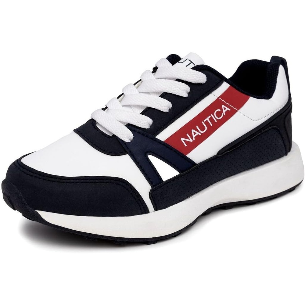 image:imageNautica Kids Boys Casual LaceUp Fashion Sneakers Oxford Comfortable Walking Shoe Big Kid  Little Kid  ToddlerJavonamericana