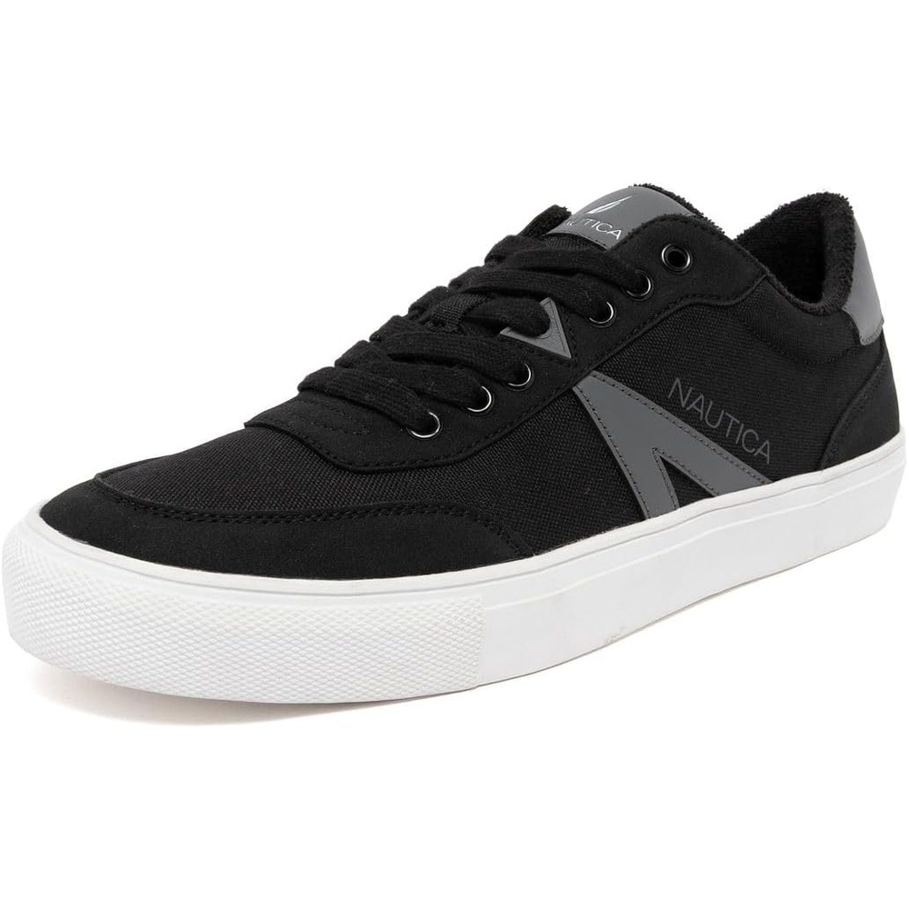 image:imageNautica Mens Casual Shoe Classic LaceUp Low Top Loafer Fashion Sneaker in Medium amp Wide Width SizesBlackmuna
