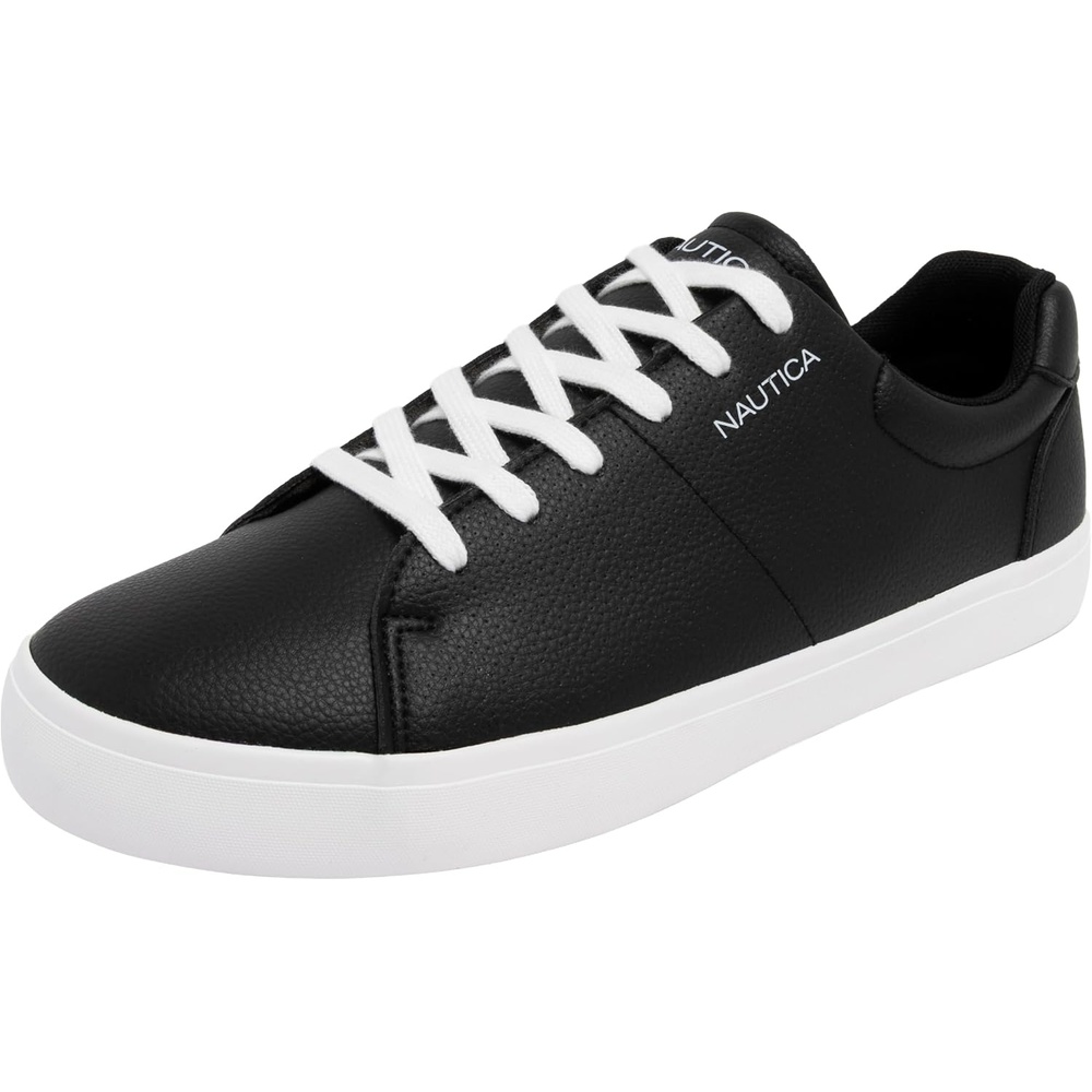 image:imageNautica Mens Casual Shoe Classic LaceUp Low Top Loafer Fashion Sneaker in Medium amp Wide Width SizesBlackwalvis